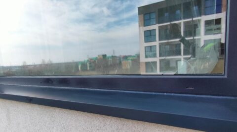 Parapet po uszczelnieniu